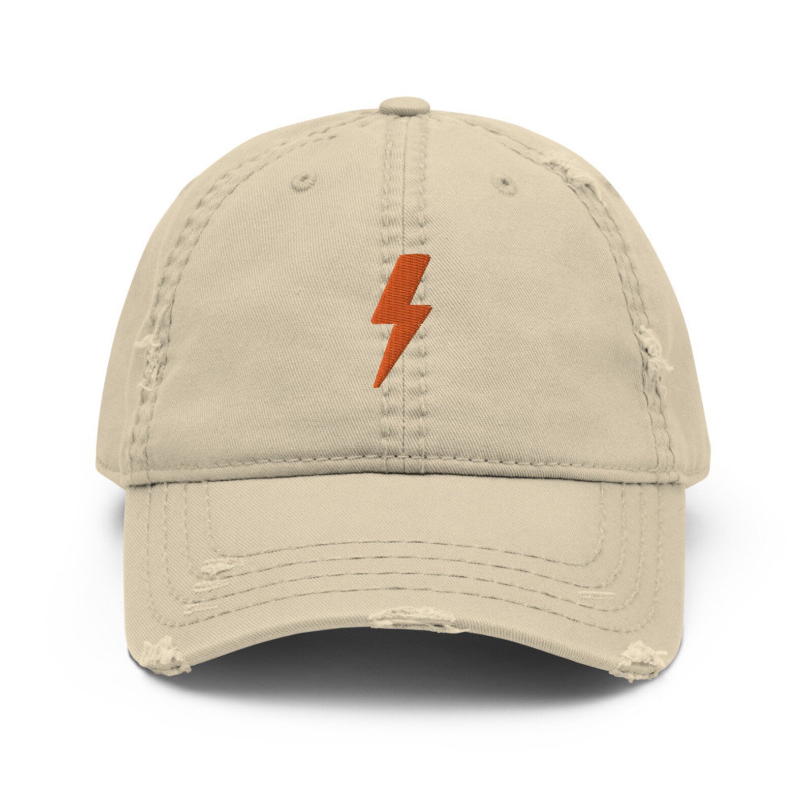 Lightning Bolt Dad Hat, Trendy Lightning Bolt Hat, Lightning Bolt