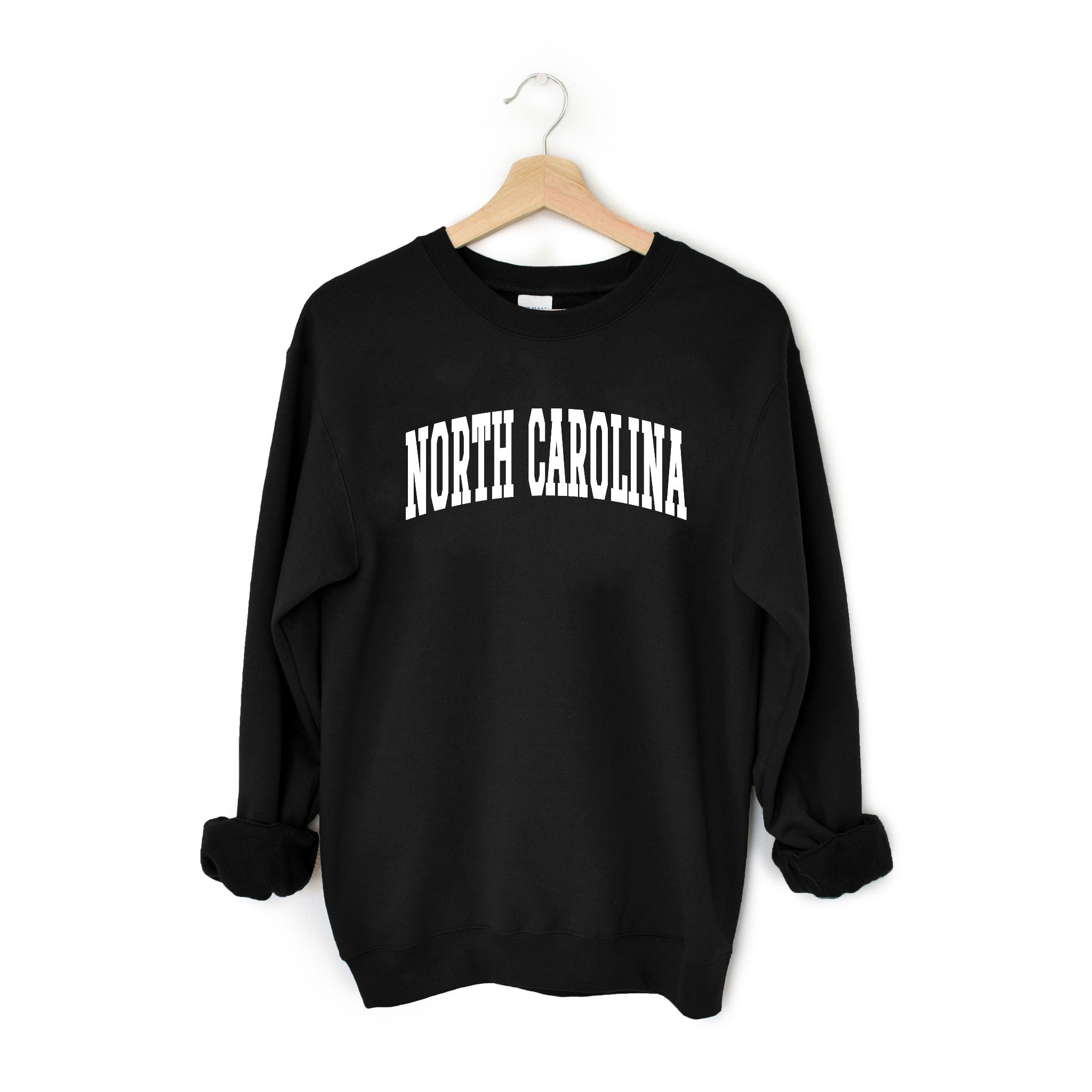 North Carolina Sweatshirt Vintage Carolina Sweatshirt Etsy