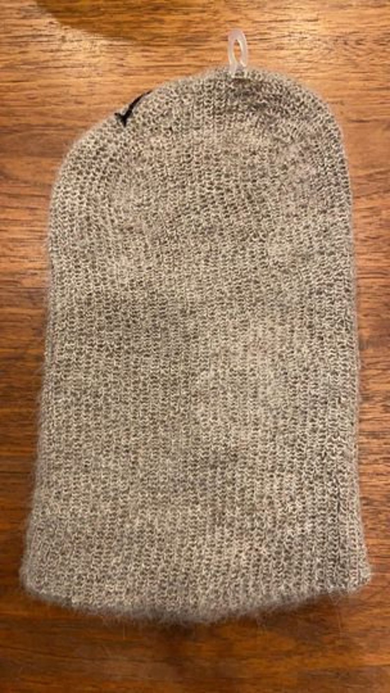 Hand-Knit 100% Alpaca Adult Hat Winter Beanie Skull Cap, Solid Colors, Light Blue Black Wine Jade Green, Fair Trade from Peru and Bolivia Tan Brown