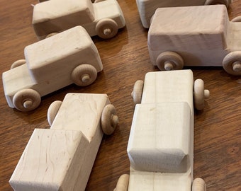 Handmade Wooden Cars Trucks SUVs Vehicles Kids Toys, Stocking Stuffer, Childrens Toddler Gifts, Locally Made by Gerald Lehman