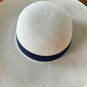 Sombreros Panamá tejidos a mano, sombreros Montecristo, sombrero fedora para el sol, comercio justo de Montecristo Ecuador imagen 7