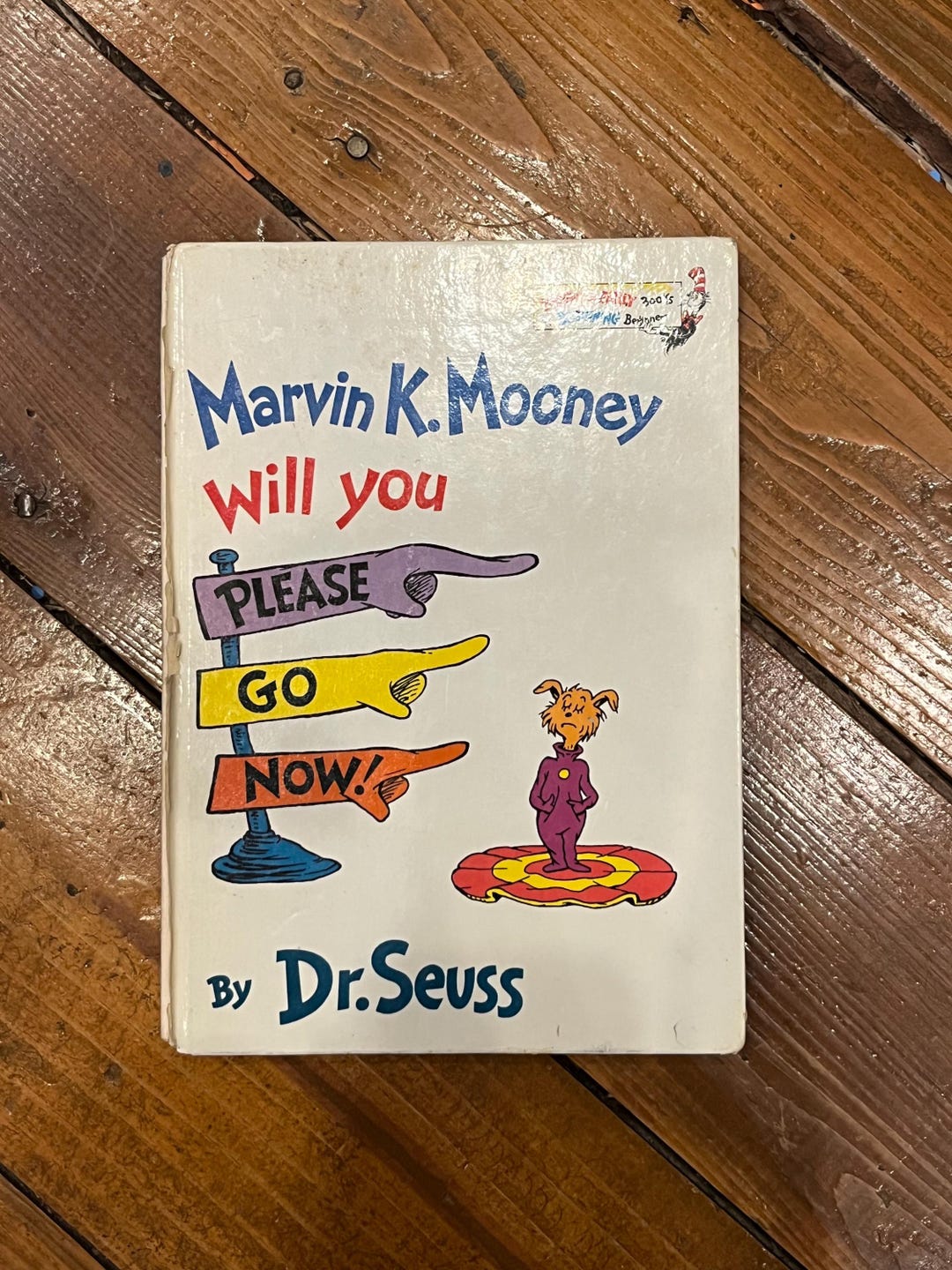 Vintage Dr Seuss Book, Marvin K. Mooney Will You Please Go Now!, Copyright 1972, Published ...