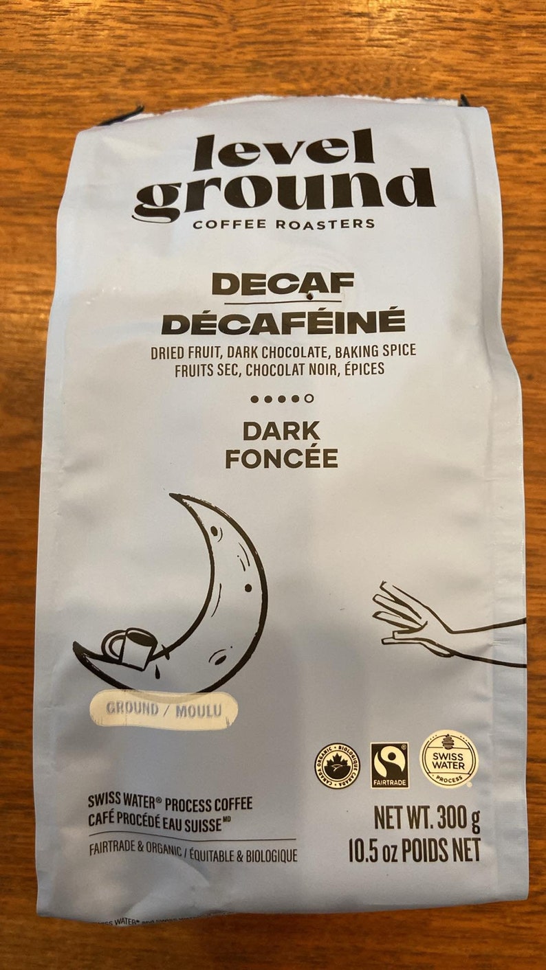 Fair Trade Coffee, 10.5 oz. Ground Coffee, Whole Bean Coffee, Made in Peru, Columbia, Ethiopia and East Africa, Regular and Decaf Decaf Colombian Grnd