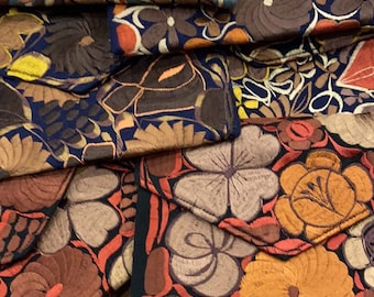 Crossbody Cross Body Colorful Floral Fabric Purses Bags Clutch, Adjustable Straps, Fair Trade from Ecuador