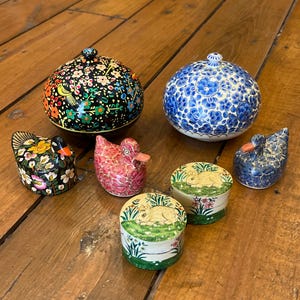 Paper Mache Storage Box - Etsy