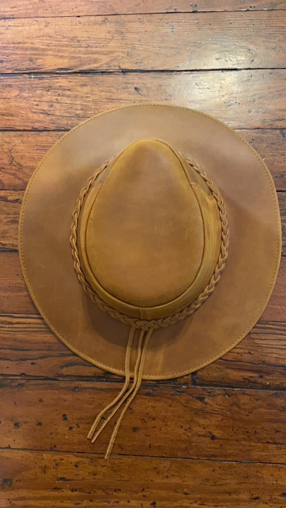 Leather Cowboy Hats, Western Wear, Fair Trade From Ecuador  display picture 1