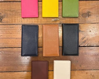 Genuine Italian Leather Vera Pelle 7x3.75 Bi-Fold Wallet, Card Holder, Fair Trade from Italy