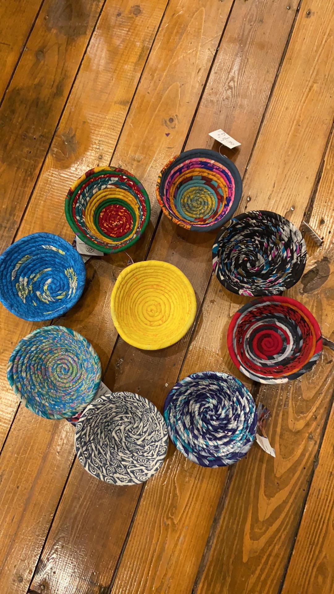 Sari Wrapped Organizing Baskets – Sojourns Fair Trade