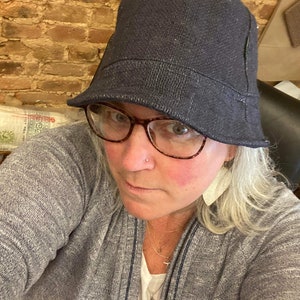 Wild Hemp Flexible Bucket Hat Sun Hat, Fair Trade from Nepal