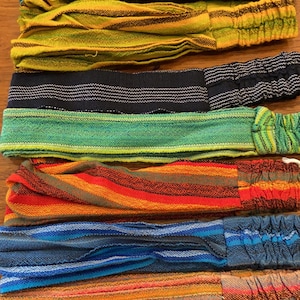 Soft and Stretchy Fair Trade Headbands, Hair Accessories for Women and Girls, Striped Headbands, Fair Trade Ecuador