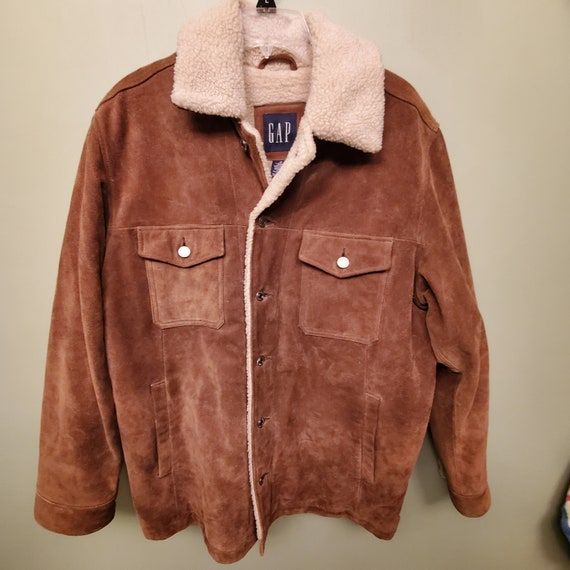 Gap suede jacket mens outlet