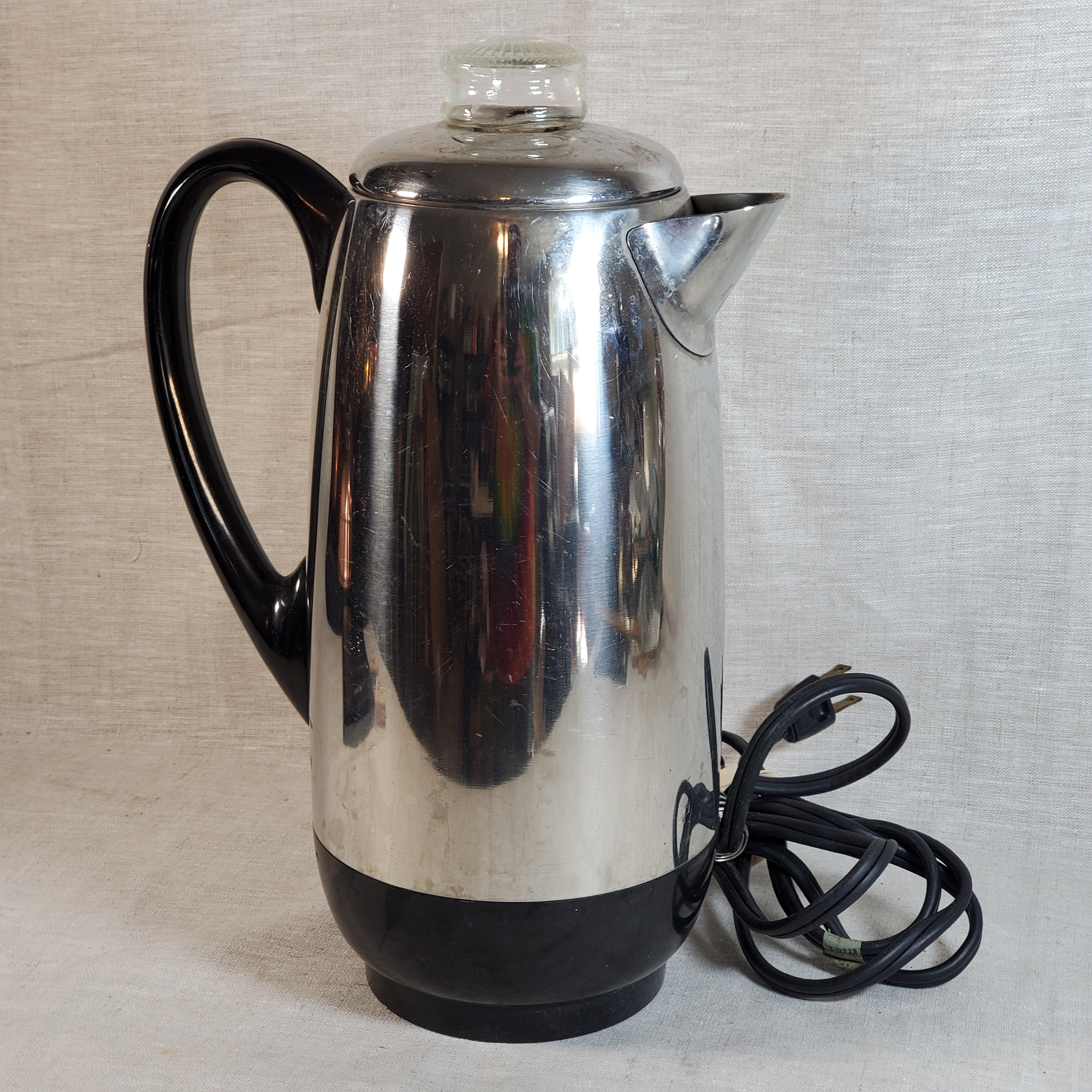 Vintage Farberware Superfast 2-12 Cup Percolator Coffee Pot 142 Bronx NY  USA 