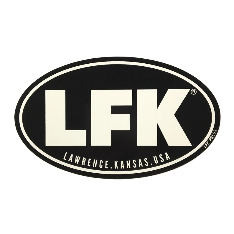 LFK Oval Sticker image 1