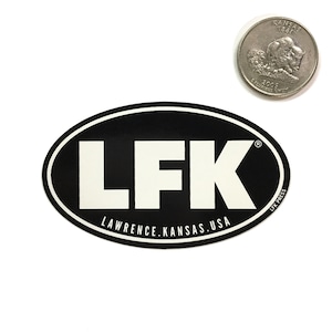 LFK Mini Oval Sticker