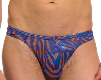 Kiniki Coral Tan Through Swim Tanga