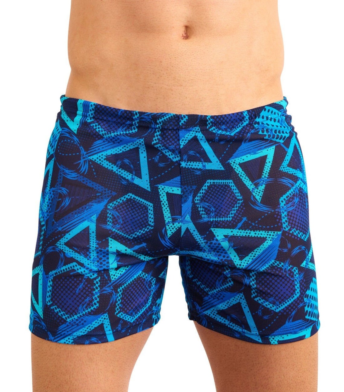 Kiniki Men's Tan Through Swim Tanga - Super Quick Dry, Ultra Lightweight
