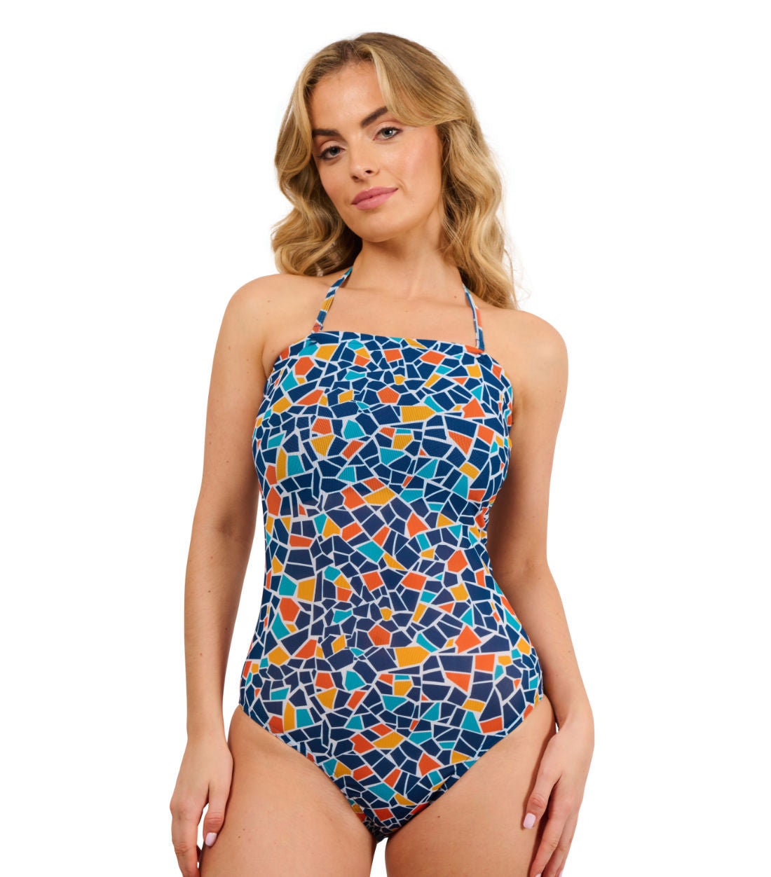 Kiniki Amalfi Tan Through Zondoorlatende Bandeau Badpak