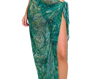 Kiniki Santorini Tan Through Women's Beach Sarong (5th Generation)