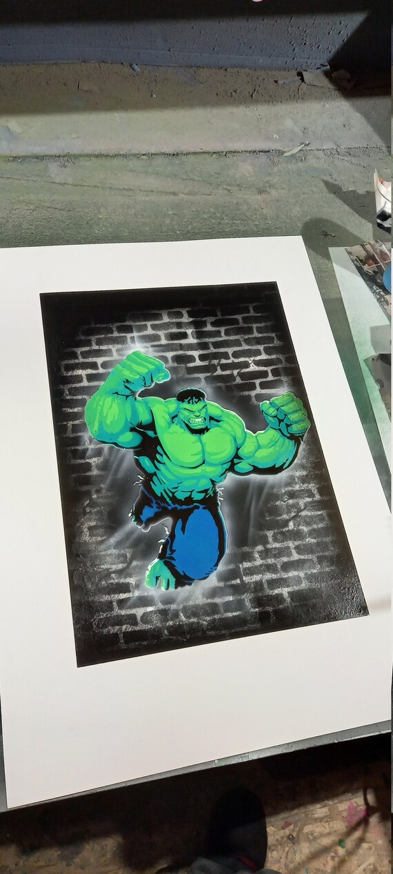 Poster Board For Spray Paint Art