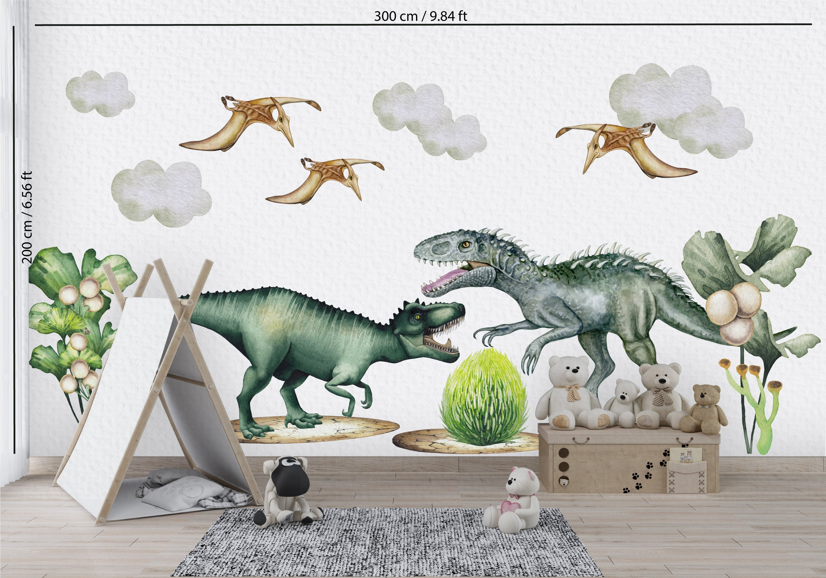 DINOSAURIOS. 150 pegatinas reutilizables. - La Casa Curiosa