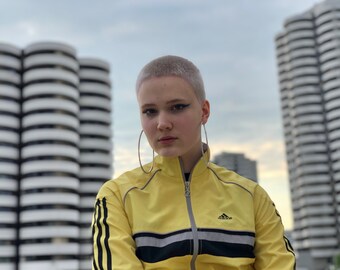yellow track jacket adidas