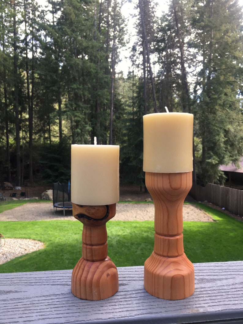 Candle sticks , 4.5 and 6 inches available . Has prong for wax c Candle sticks , 4.5 and 6 inches available . Has prong for wax c