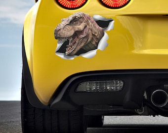 Dinosaurus auto sticker Planner sticker Dinosaurus sticker Dinosaurussen stickers Vinyl sticker Cadeau voor jongens Dinosaurus voor hem Monogram sticker 005