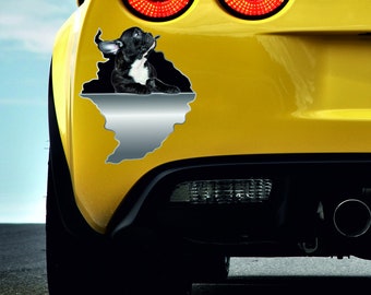 Frenchie Auto Sticker Bulldogge Aufkleber Französische Bulldogge Französische Bulldogge Aufkleber Frenchie Sticker Vinyl Sticker Hund Liebhaber Geschenk Süßer Hund Aufkleber 13