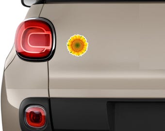 Ukraine sticker Ukrainian sunflower Car sticker sticker Ukraine flag Love Ukraine Made on Ukraine Ukrainian symbol Slava Ukraini UK 12