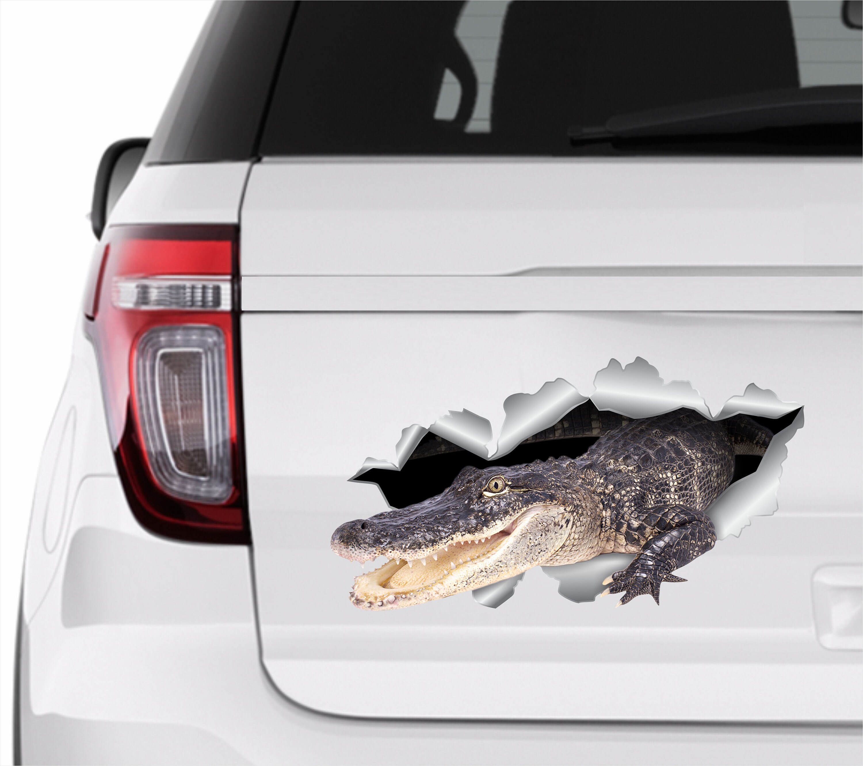 Car sticker Alligator sticker Car decor Crocodile sticker | Etsy