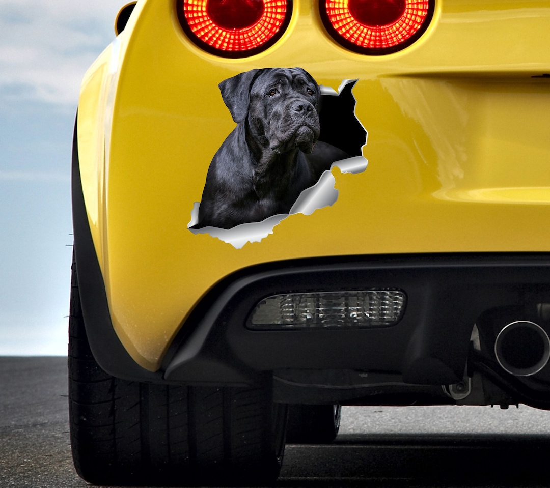 Cane Corso Sticker Car Dog Stickers Pet Sticker Cane Corso Black Dog