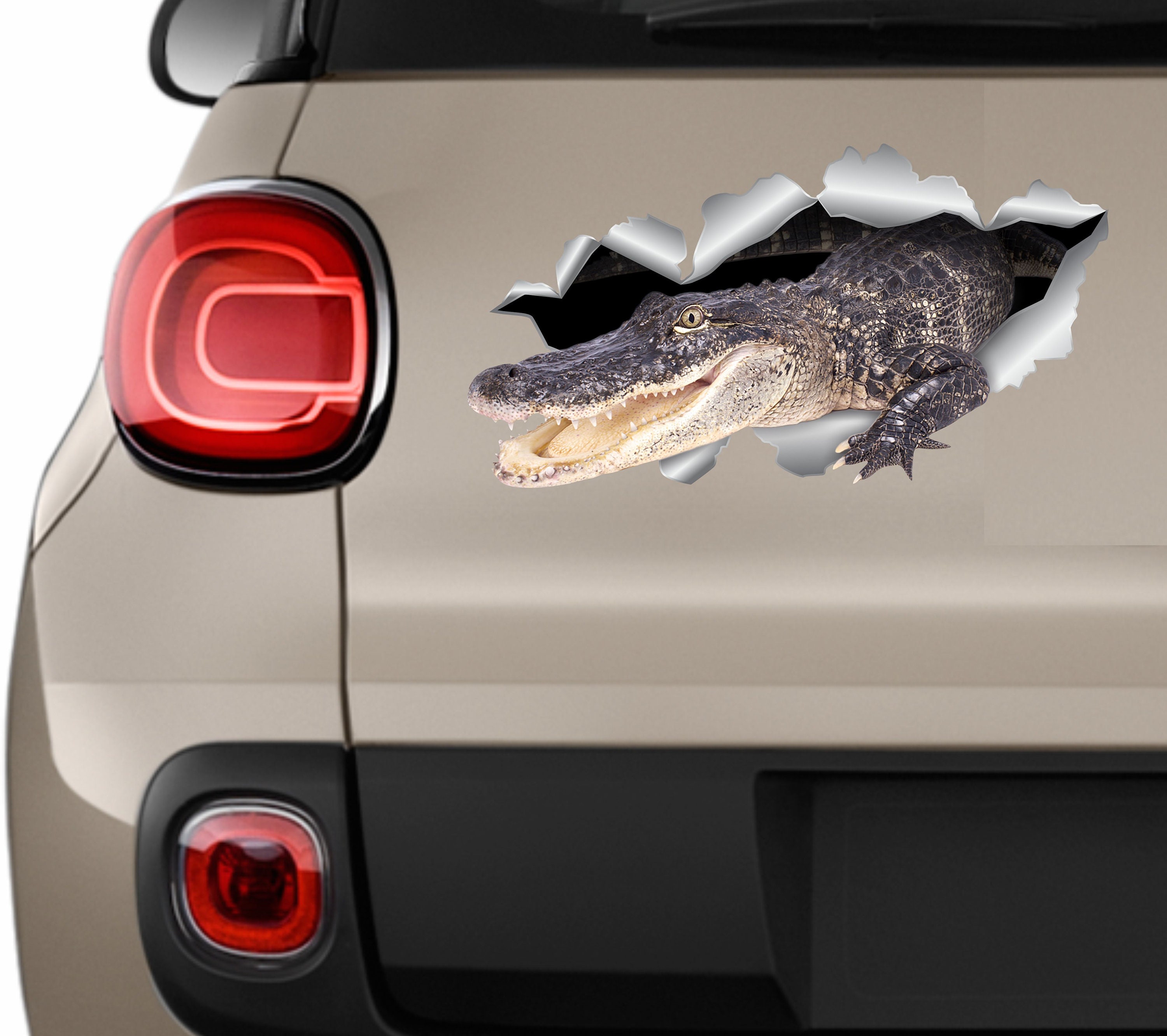 Car sticker Alligator sticker Car decor Crocodile sticker | Etsy