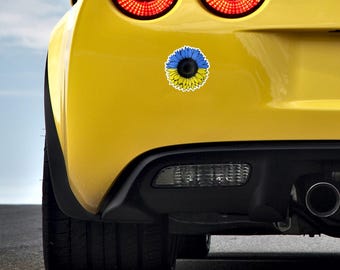 Ukrainian sunflower Car sticker sticker Ukraine sticker Ukraine flag Love Ukraine Made on Ukraine Ukrainian symbol Slava Ukraini UK 11