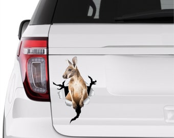 Kangaroo sticker Car sticker Wallaby sticker Wallaroo sticker Animals decal Kangaroo decal Australia sticker Windows decal Vinyl sticker 153