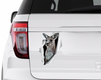 Wallaby sticker Kangaroo sticker Car sticker Wallaby sticker Wallaroo sticker Animals decal Kangaroo art Australia sticker Windows decal 379