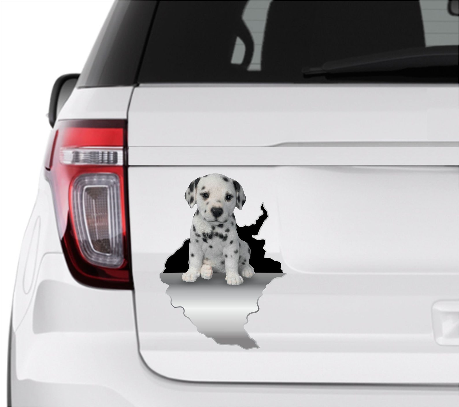 Dalmatian Car Sticker Dalmatian Decor Pet Decal Dog Decal Etsy