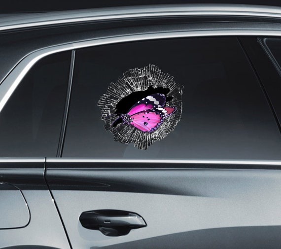 Pink car stickers deals