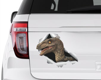 Dinosaurus auto sticker Planner sticker Dinosaurus sticker Dinosaurussen stickers Vinyl sticker Cadeau voor jongens Dinosaurus voor hem Monogram sticker 337