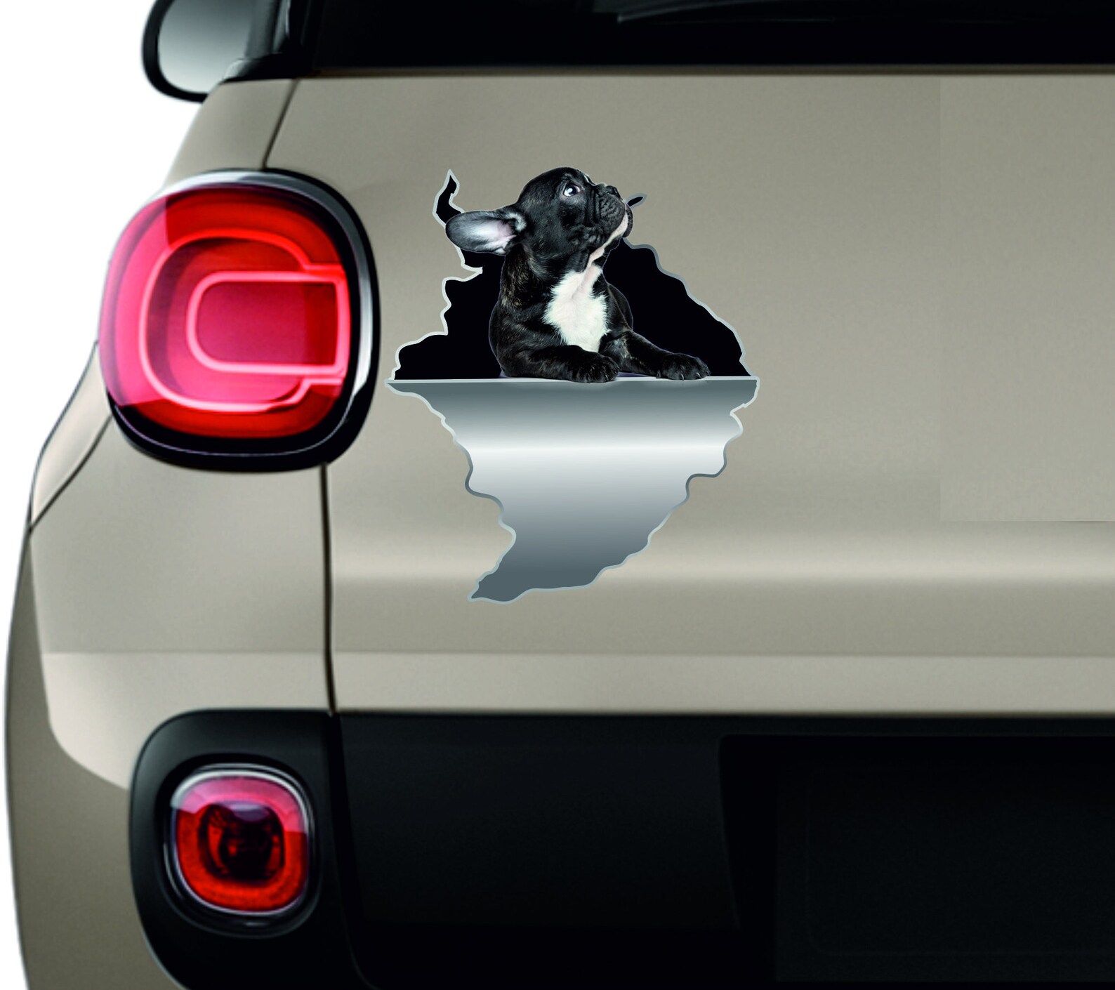 Frenchie car sticker Bulldog sticker French Bulldog art French | Etsy