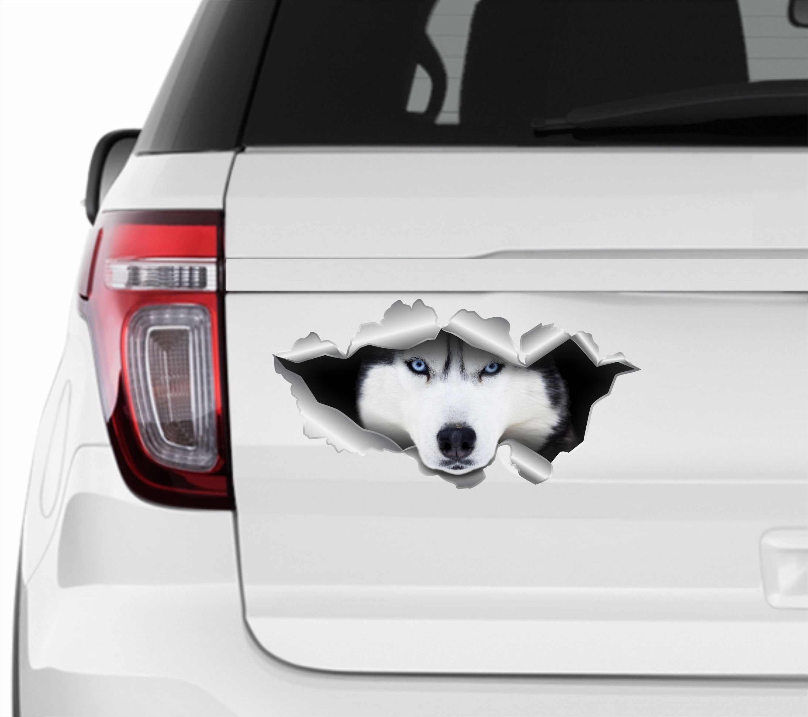 Husky Stickers Husky Car Decals Pet Sticker Dog Sticker Dog
