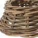 Christmas Tree Collar, 30.7" Natural Wooden Christmas Tree Base Cover, Hexagon Christmas Tree Skirt Box Burnt Christmas Tree Collars For