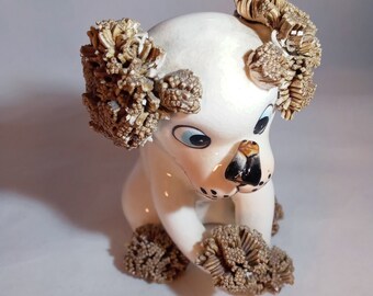 Vintage Lefton Dog With a Fly on His Nose and Spaghetti Hair - Etsy
