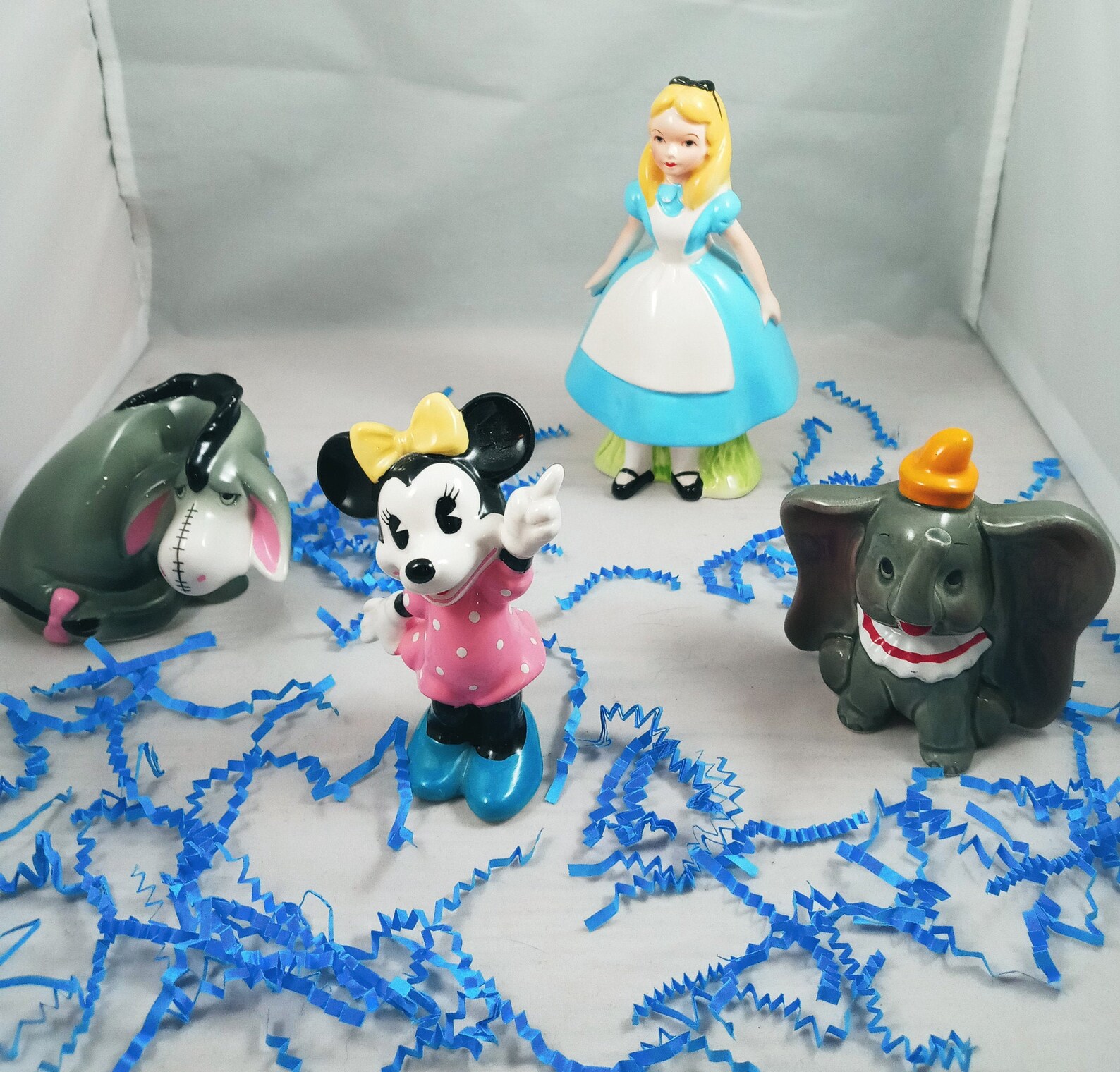 Vintage Walt Disney ceramic figurines by Walt Disney Etsy