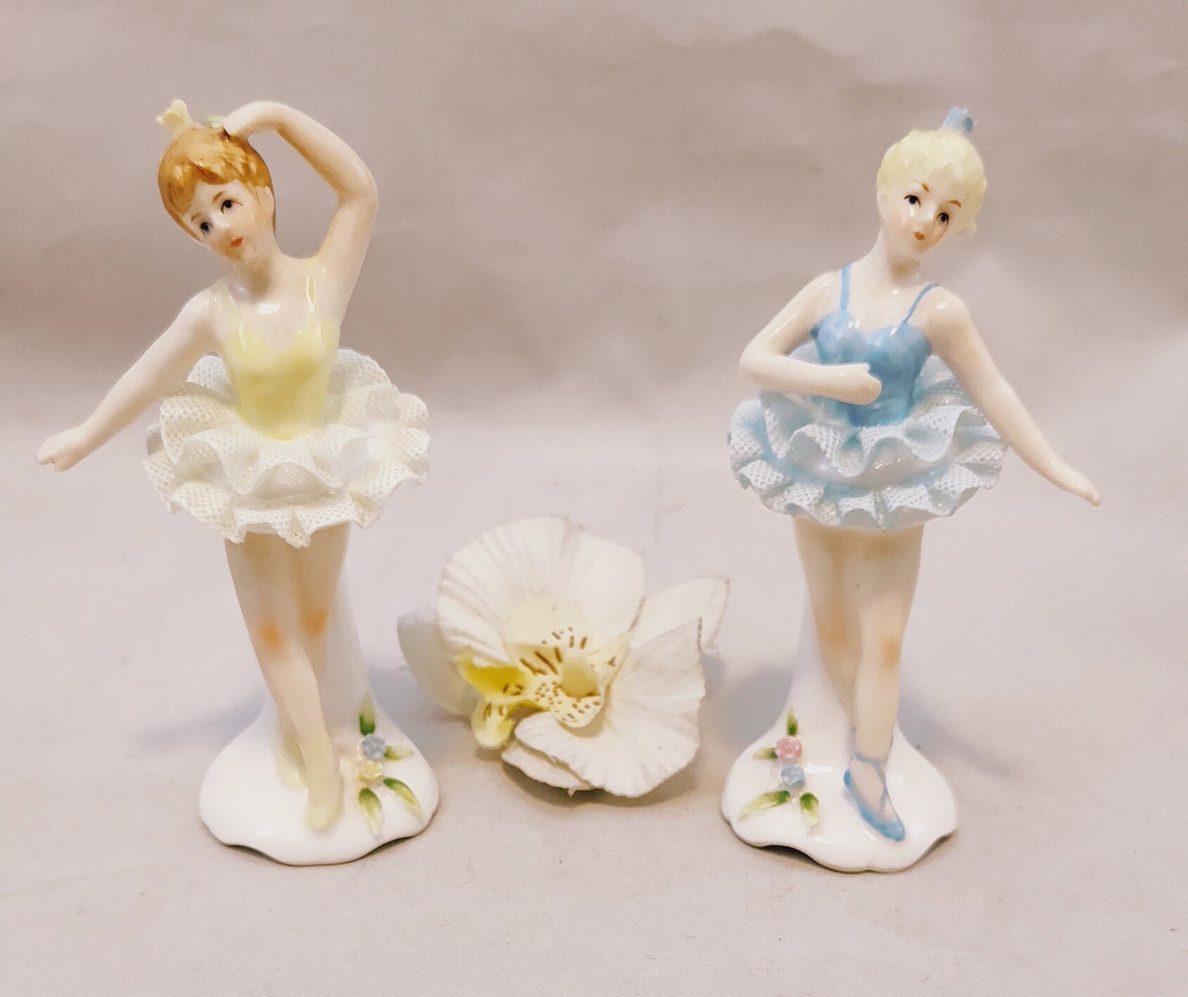 Bone China Ballerina Dancers, MARURI Masterpiece, Taiwan