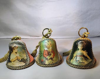 Vintage Reuge Bell Music Box Christmas Western Germany Swiss