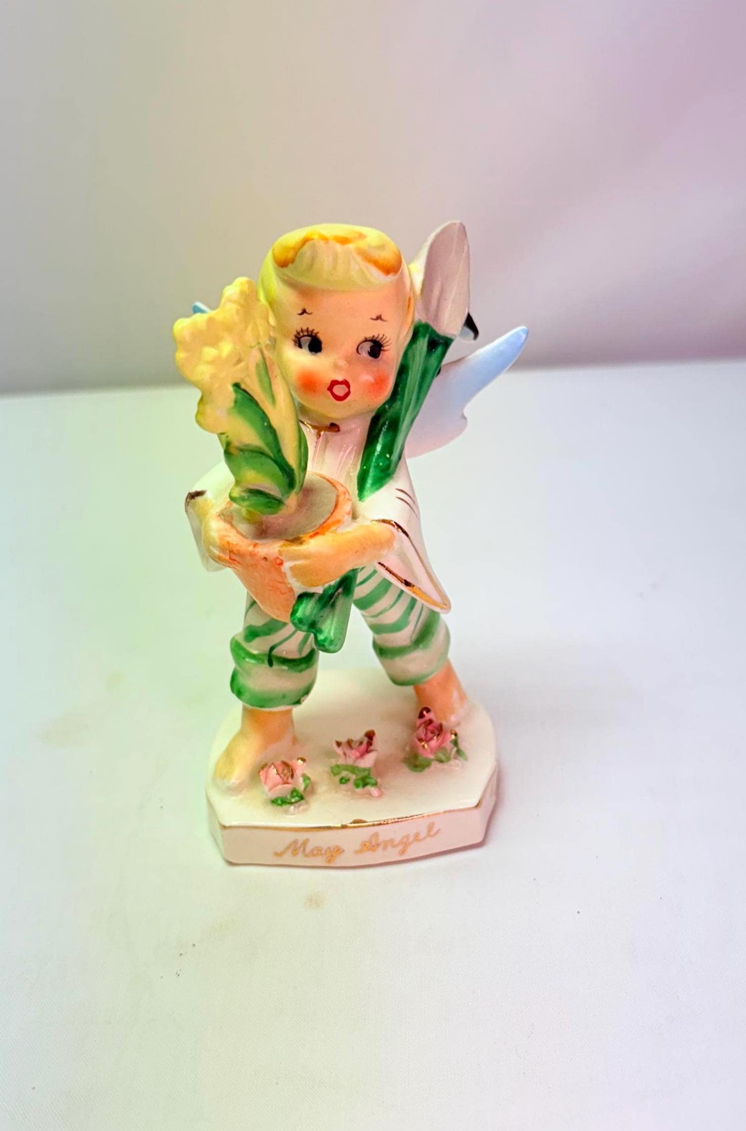 Vintage Angel Month Figurines - Etsy