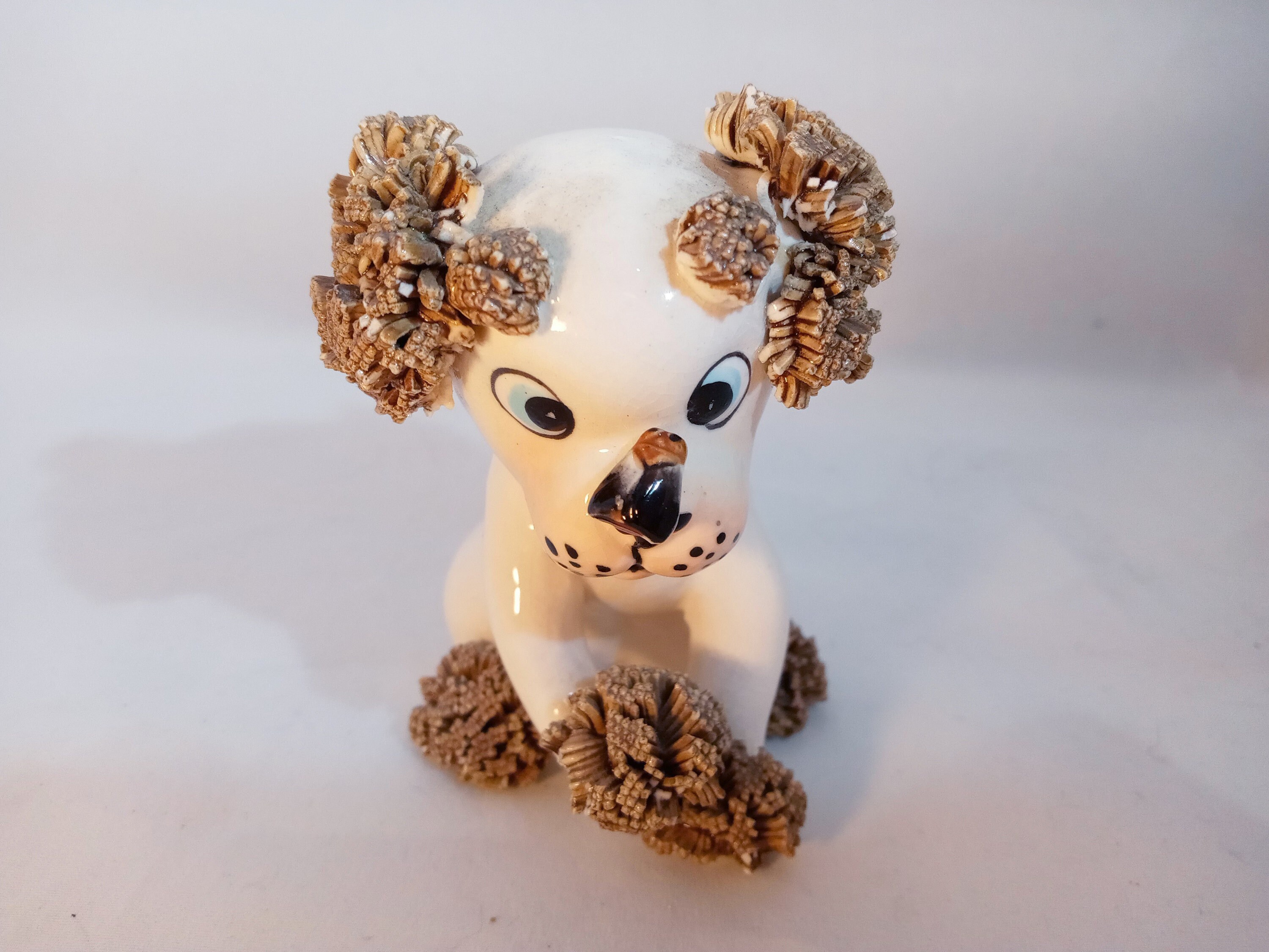 Vintage Lefton Dog With a Fly on His Nose and Spaghetti Hair - Etsy