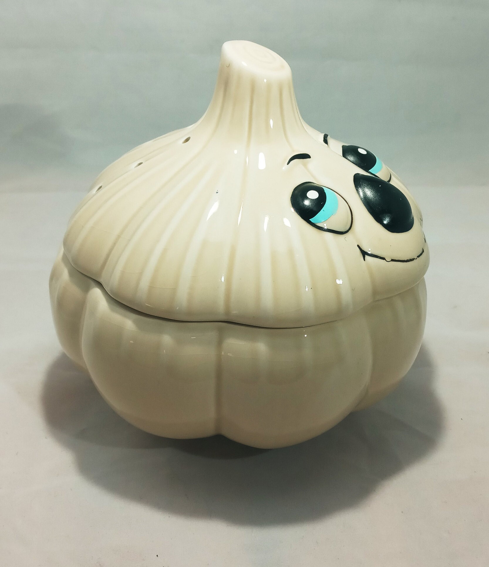 Fun and Decorative Garlic Keeper Anthropomorphic Large Etsy