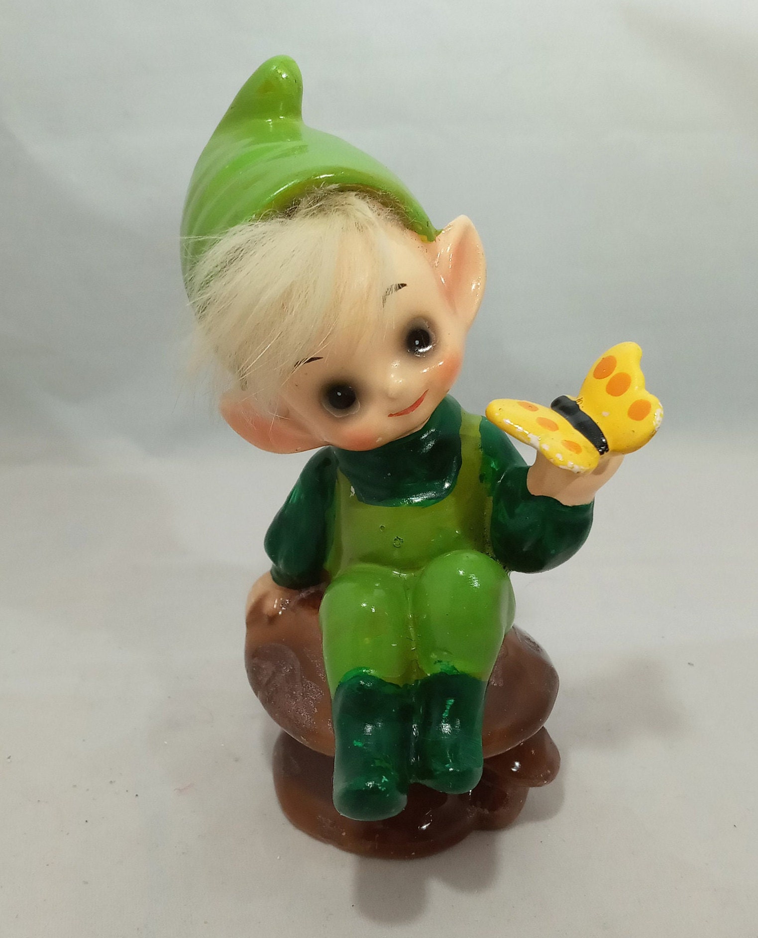 Vintage Josef Original Pixie Elf, Japan Woodland Garden Decor - Etsy