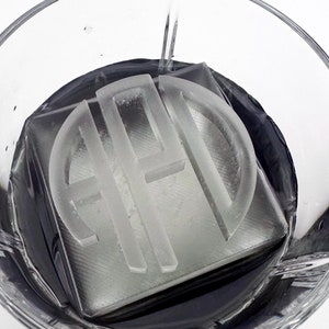 Monogram Ice Mold for Initials
